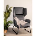 Armchair Ophelia Dark Grey (3)