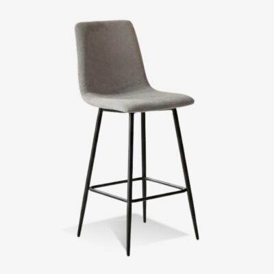 Bar Stool Grato Grey Black