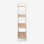 Bookcase Dorfie Natural White 70x124.5cm (5)