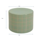 Coffee Table Bliss Tile Green Ø42cm (8)