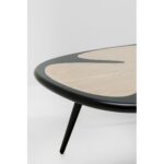 Coffee Table Petal Nature Black 90x60cm (10)