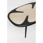 Coffee Table Petal Nature Black 90x60cm (7)