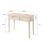 Console Travertino Drawers 100x77cm (8)