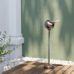 Floor Ashtray Spheric Chrome (2)