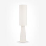 Llambë dyshemeje Nebia e bardhë 143 cm