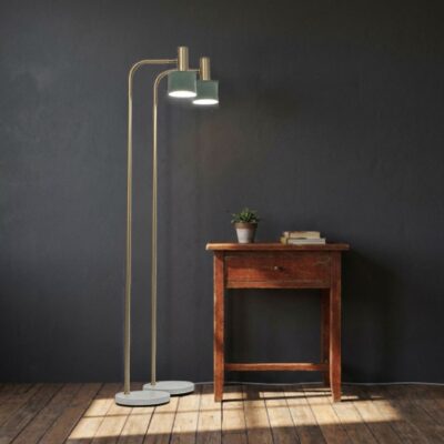 Floor Lamp Paz Gold Green 165cm (2)
