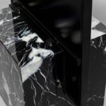 Подно огледало Хулда црно 46x180 см (11)