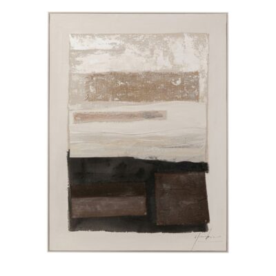 Framed Painting Lontano Brown 90x120cm
