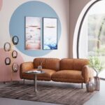 Framed Picture Cloud Boat 60x120cm (3)
