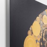 Glass Picture Art Nouveau Lady 3D 120x120cm (6)