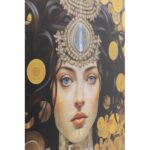 Glass Picture Art Nouveau Lady 3D 120x120cm (7)