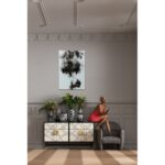 Glass Picture Smokey Hair 100x150cm (2)