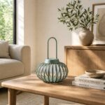 LED Lantern Saryn Green Ø20cm (2)