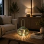 LED Lantern Saryn Green Ø20cm (3)