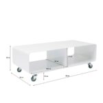 Lowboard Lounge M Move Bronze 90x30cm (9)