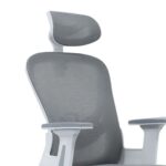 Office Chair Ignatius Mesh Light Grey (7)