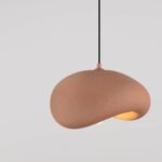 Pendant Lamp Bambel Stone Red 40x32cm (11)