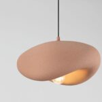 Pendant Lamp Bambel Stone Red 40x32cm (12)