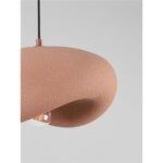 Pendant Lamp Bambel Stone Red 40x32cm (13)