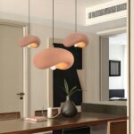 Pendant Lamp Bambel Stone Red 40x32cm (3)