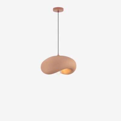 Pendant Lamp Bambel Stone Red 40x32cm A