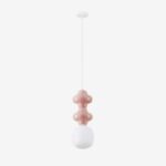 Pendant Lamp Clio Pink Ø18cm