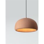 Pendant Lamp Davo Stone Red Ø43cm (10)