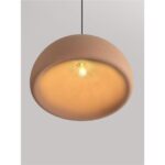 Pendant Lamp Davo Stone Red Ø43cm (11)