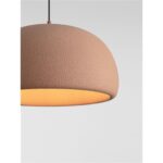Pendant Lamp Davo Stone Red Ø43cm (12)