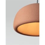 Pendant Lamp Davo Stone Red Ø43cm (13)