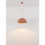Pendant Lamp Davo Stone Red Ø43cm (3)
