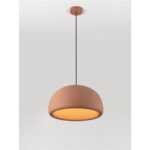 Pendant Lamp Davo Stone Red Ø43cm (4)