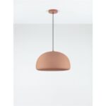 Pendant Lamp Davo Stone Red Ø43cm (6)