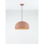 Pendant Lamp Davo Stone Red Ø43cm (7)