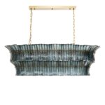Pendant Lamp Venezia Blue 130cm