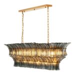 Pendant Lamp Venezia Blue 130cm (4)