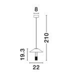 Pendant Light Anafi A Ø22cm (5)