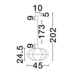 Pendant Light Brera Ø45cm (16)
