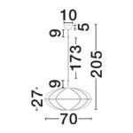 Pendant Light Brera Ø70cm (15)