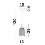 Pendant Light Mond Ø13cm (5)