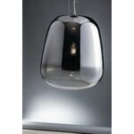 Pendant Light Smoke Grey Ø45x55 120cm (6)