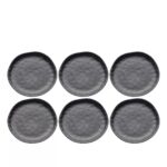 Plate Organic Black Ø26cm (19)