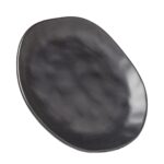 Plate Organic Black Ø26cm (4)