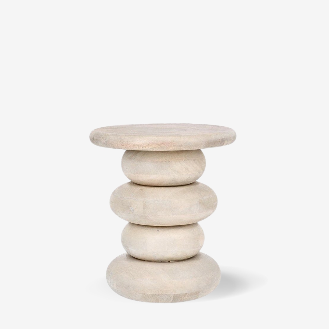 Side Table Lopez Natural Ø40cm Side Table Lopez Natural Ø40cm