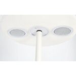 Solar Floor Lamp with Speaker White 150cm (6)