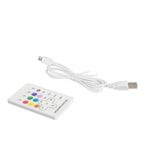 Solar Floor Lamp with Speaker White 150cm (7)