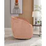 Swivel Armchair Barrelo Dusty Rose (4)