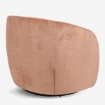 Swivel Armchair Barrelo Dusty Rose (6)