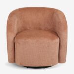 Swivel Armchair Barrelo Dusty Rose (8)