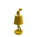 Столна ламба Animal Rabbit LED зелена 29см